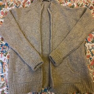 brandy melville gray knit